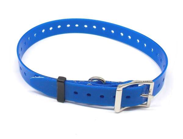 Collare biothene plastificato per cane - NERO-U