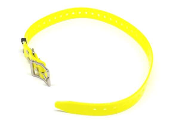 Collare biothene plastificato per cane - NERO-U - immagine 2