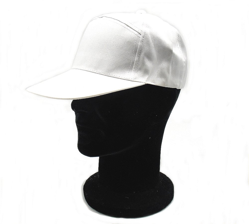 Berretto baseball cotone bianco