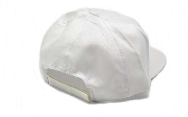 Berretto baseball cotone bianco - immagine 2