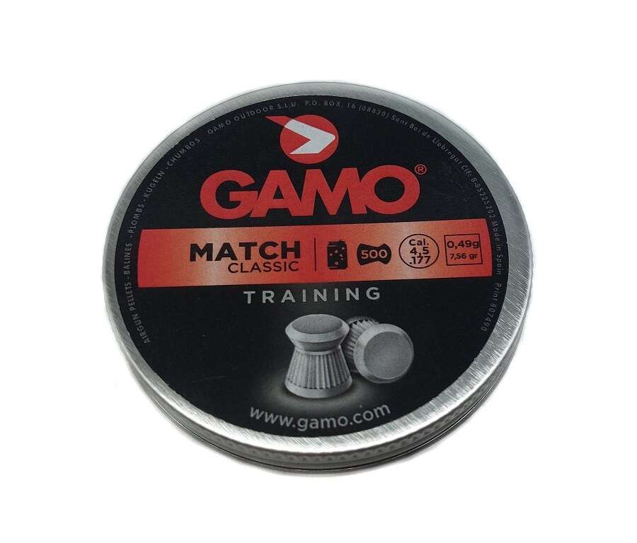 Pallini GAMO Match calibro 4,5 per carabina aria compressa