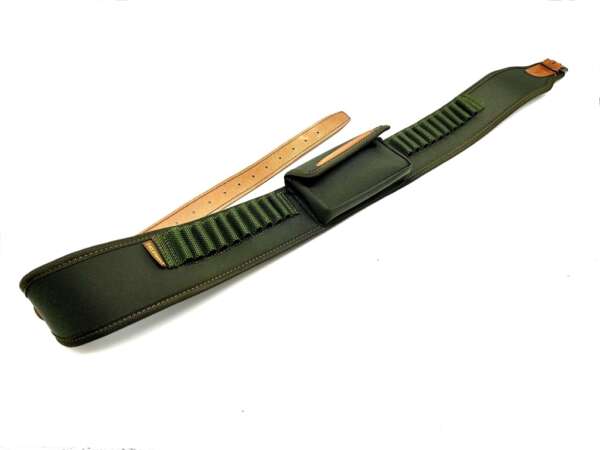Cartuccera per carabina con borsa in cordura con celle elasticizzate - immagine 3