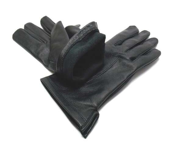 Guanti in pelle sfoderata donna colore nero - S - immagine 4