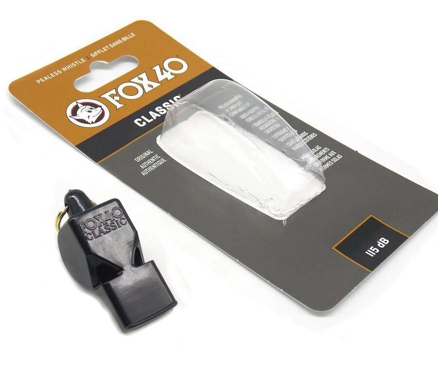 Fischietto Fox40 classic plastica nera
