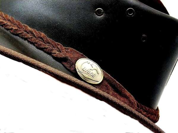 Cappello cuoio Cutana australiano - 57 - immagine 2