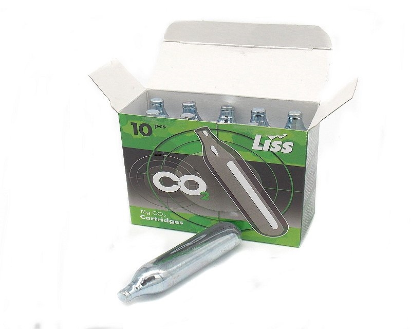 Bomboletta CO2 Liss per pistola aria compressa