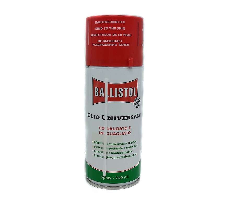 Olio Ballistol spray 200 ml per la pulizia delle armi