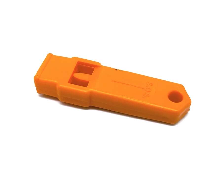 Fischietto S.O.S. da marinaio in plastica