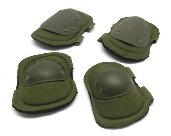 Ginocchiere e gomitiere in set - VERDE-U