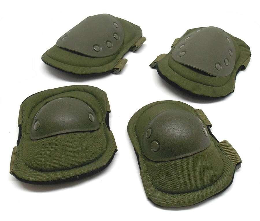 Ginocchiere e gomitiere in set - VERDE-U