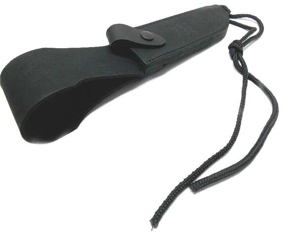 Fodero Fox in cuoio per coltello cm 18 lama fissa - immagine 2