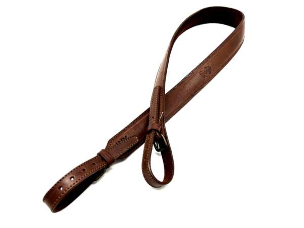Bretella Delfiero in pelle cinghia porta fucile