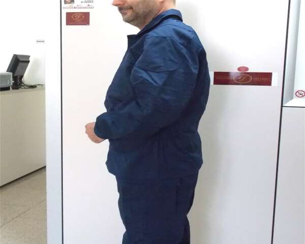 Tuta operativa blu guardia giurata Polizia municipale GRASSI - 46 - immagine 3