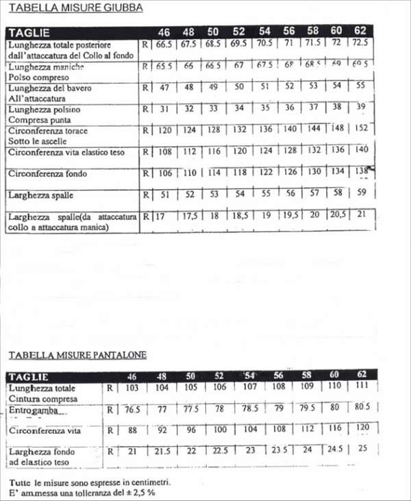 Tuta operativa blu guardia giurata Polizia municipale GRASSI - 48 - immagine 7