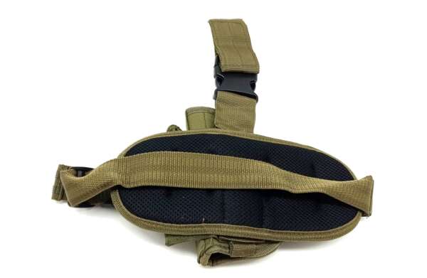 Fondina cosciale nylon verde per Beretta 92 98 - immagine 2