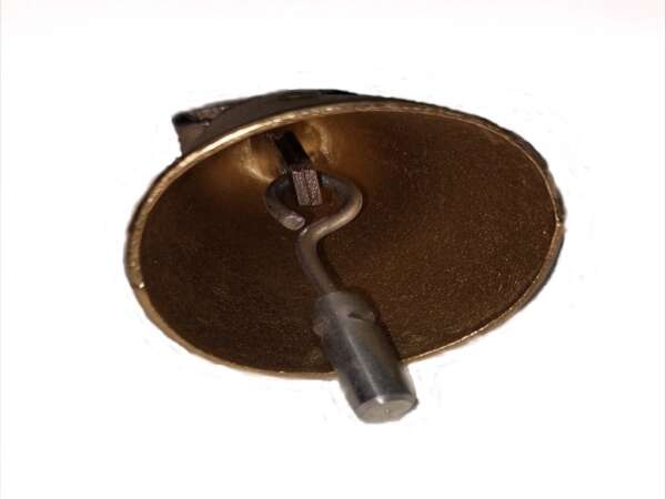 Campana sarda cs in ottone n 3 per cane - immagine 2