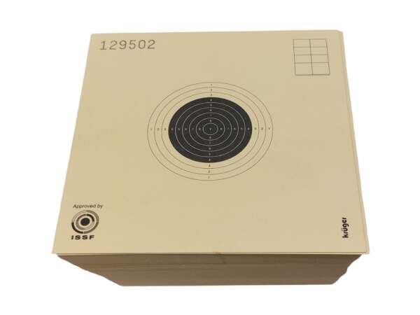 Bersaglio Kruger cartone cm 10X10 numerato per aria compressa