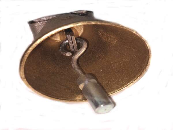 Campana sarda cs in ottone n 4 per cane - immagine 2