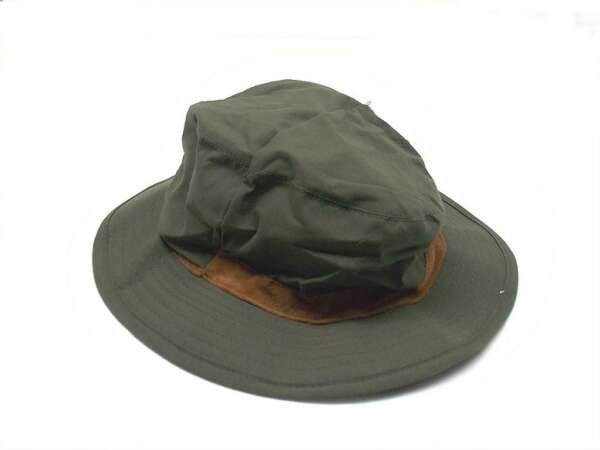 Cappello cotone reversibile verde e arancione - 56
