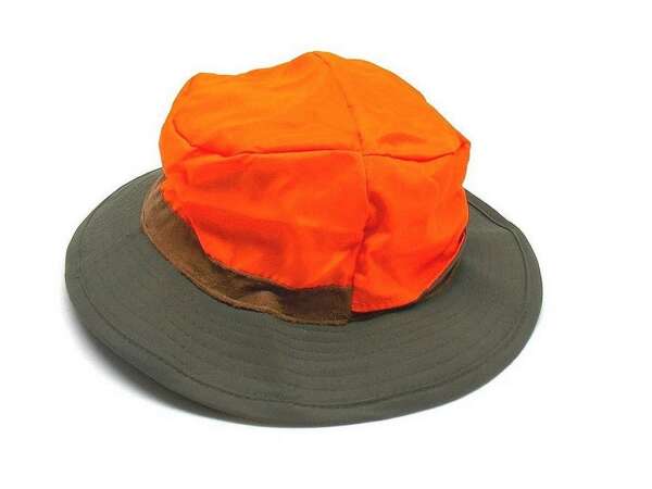 Cappello cotone reversibile verde e arancione - 56 - immagine 2