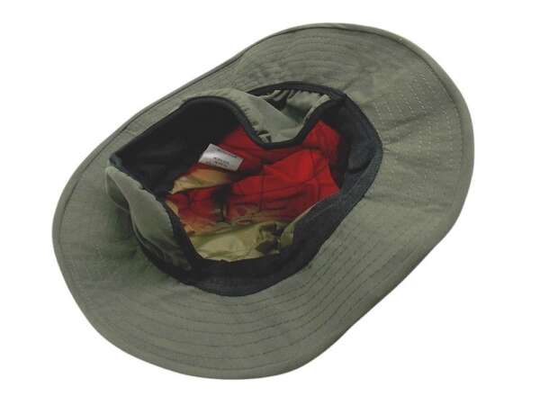 Cappello cotone reversibile verde e arancione - 56 - immagine 3