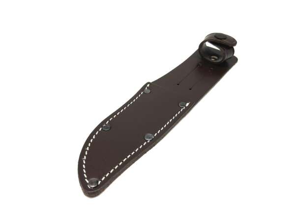 Fodero Fox cuoio per coltello cm 11 lama fissa