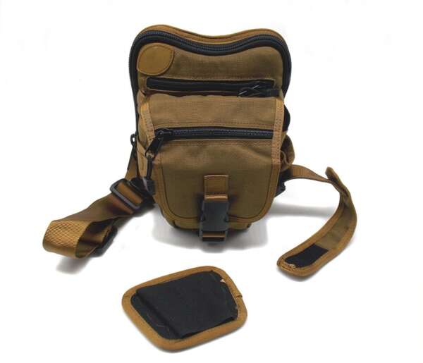 Borsello Radar monospalla 51152801 in nylon porta pistola - NERO-U - immagine 3