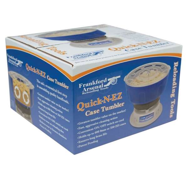 Vibropulitore Tumbler Frankford Quick-n-ez Case Tumbler - immagine 2