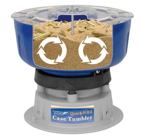 Vibropulitore Tumbler Frankford Quick-n-ez Case Tumbler - immagine 3