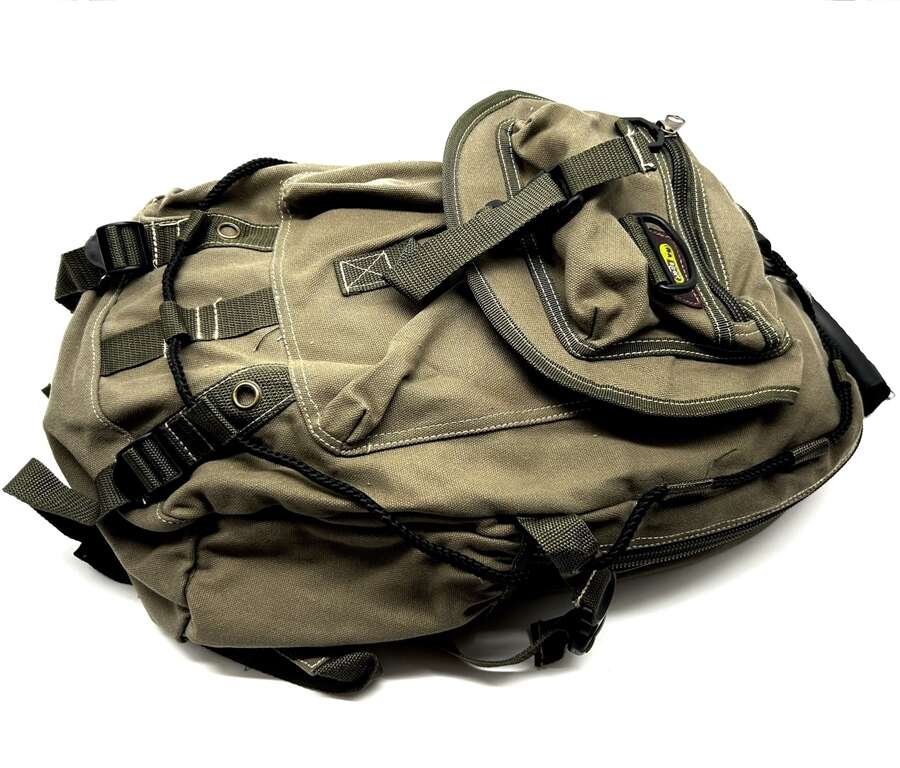 Zaino Rasport tela leggera ZB1007 verde da viaggiatore