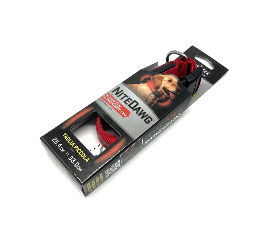 Collare luminoso Nite ize a led per cane - M