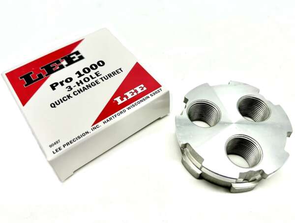 Lee testa porta matrici per pressa 90497 3 hole quick change