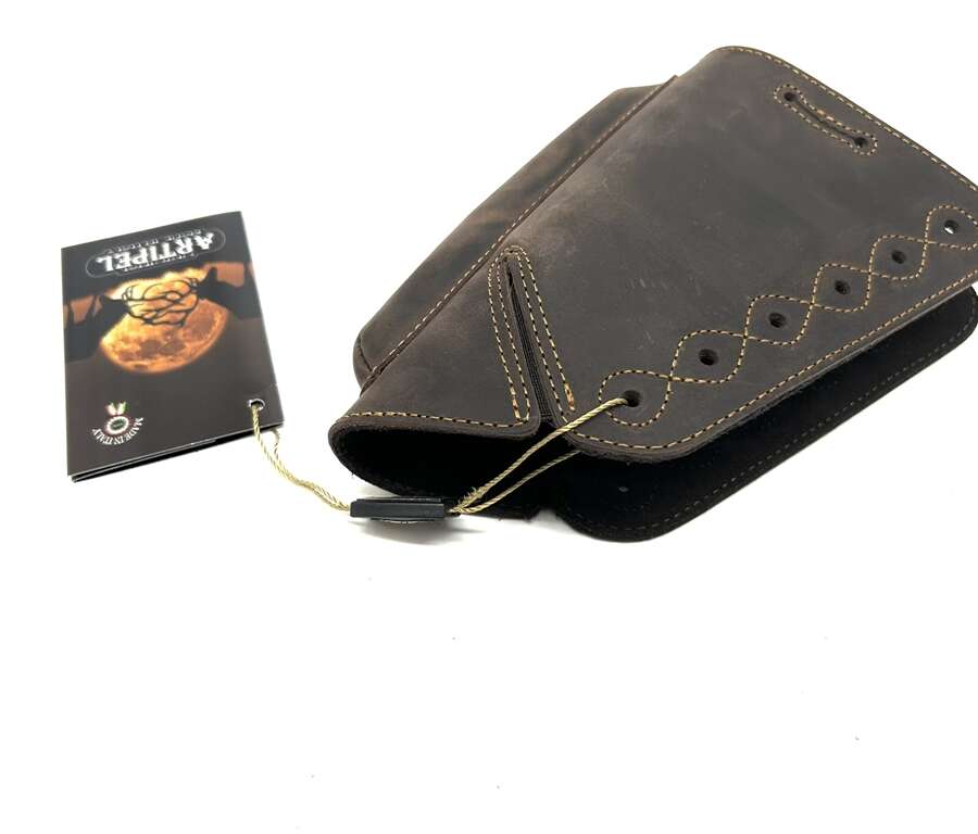 Guanciale in pelle mm20 per calcio fucile allineatore Delfiero