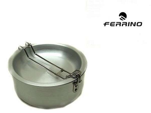 Gavetta FERRINO scout alluminio popote con accessori - immagine 2