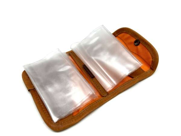 Porta licenza di caccia Delfiero in cordura arancione - immagine 3