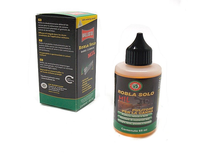 Spiombatore Ballistol 65 ml 23532 per pulizia armi Robla solo mil