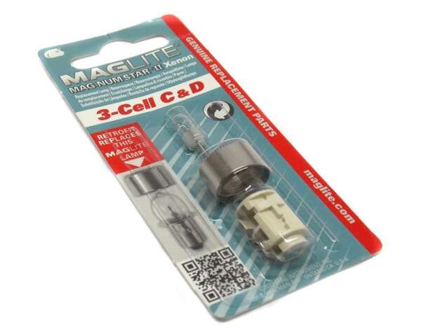 Lampadina Maglite mag num star per modello 3 cell C D LMSA301E