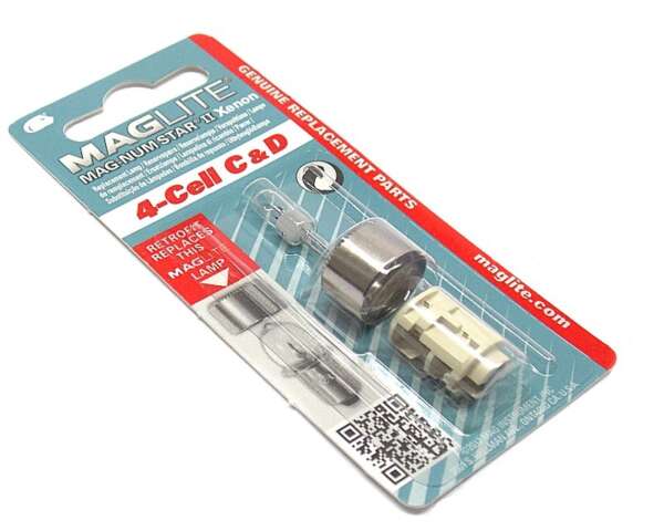 Lampadina Maglite mag num star xenon modello 4 cell C D LMSA401E