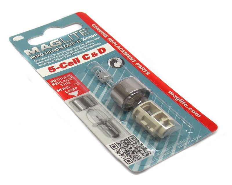 Lampadina Maglite mag num star xenon modello 5 cell C D LMSA501E