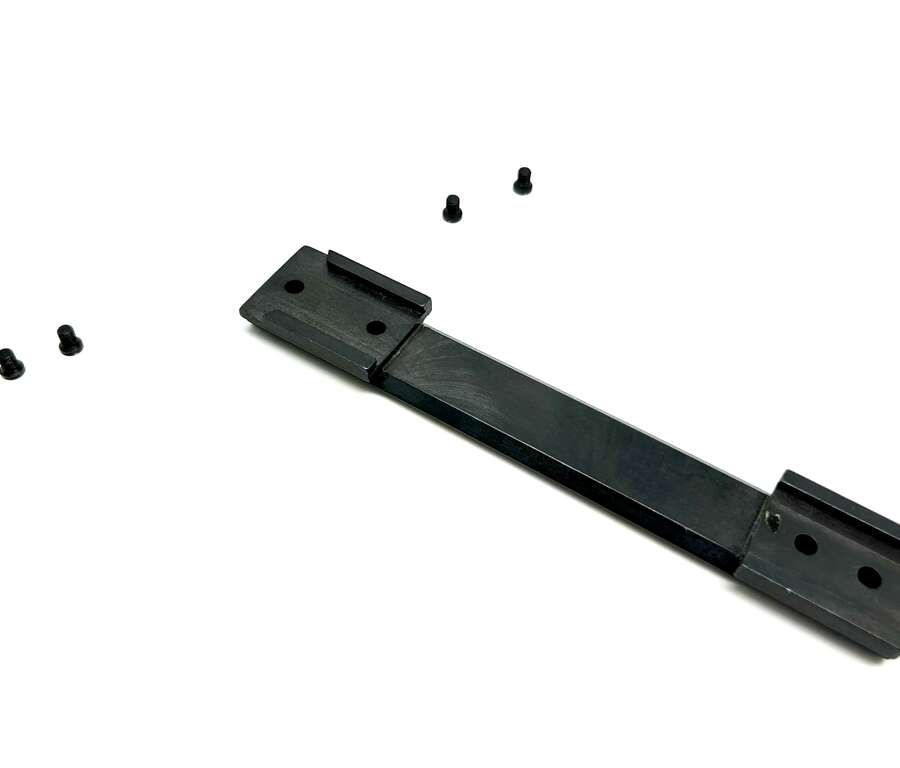 Base in acciaio per attacco cannocchiale su carabina CZ 550 CZ 557