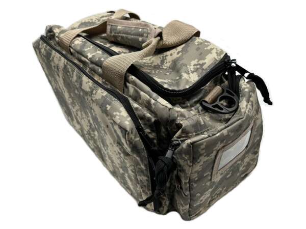 Borsone SWAT camo in nylon imbottito con porta accessori - immagine 2