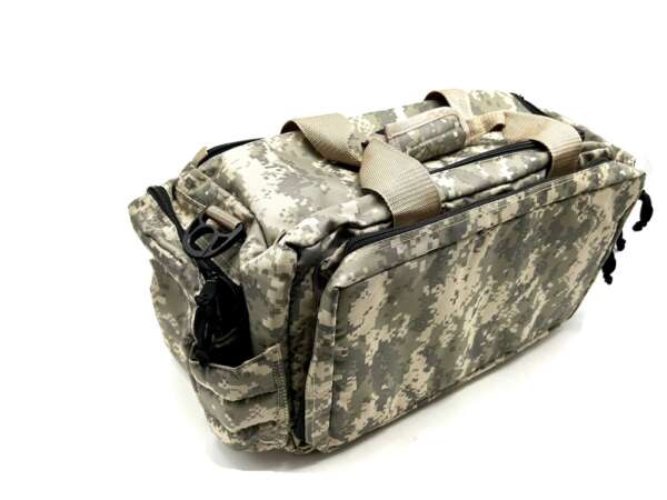 Borsone SWAT camo in nylon imbottito con porta accessori - immagine 3