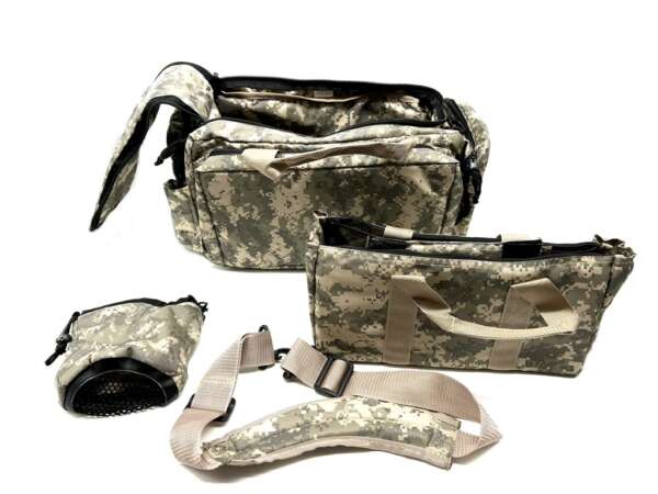 Borsone SWAT camo in nylon imbottito con porta accessori - immagine 4
