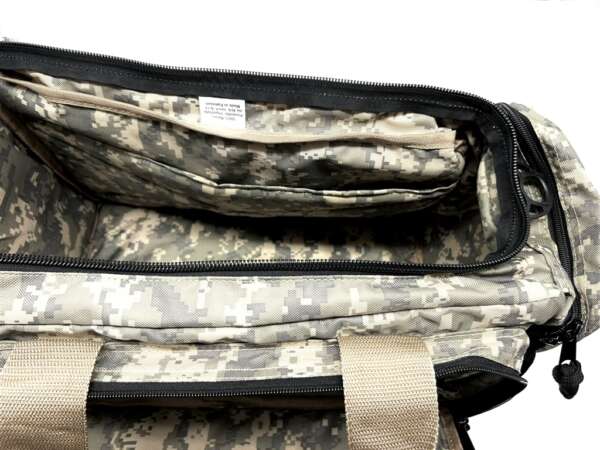 Borsone SWAT camo in nylon imbottito con porta accessori - immagine 6