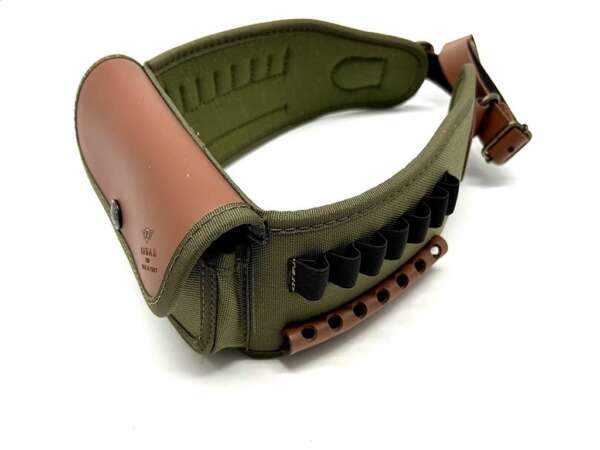 Cartuccera Radar carabina cordura e pelle 14 celle