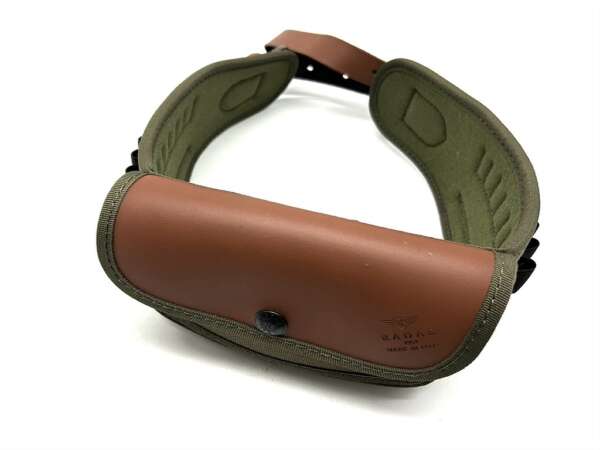 Cartuccera Radar carabina cordura e pelle 14 celle - immagine 2