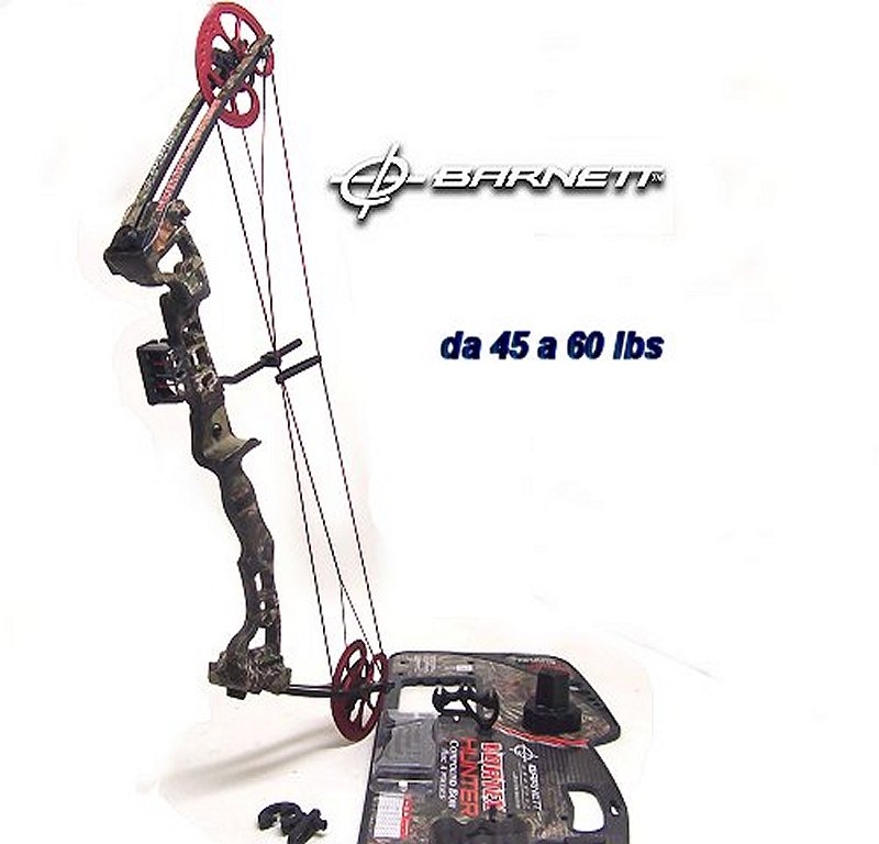 Arco Barnett compound 45-60 libbre da caccia e da tiro Vortex Hunter