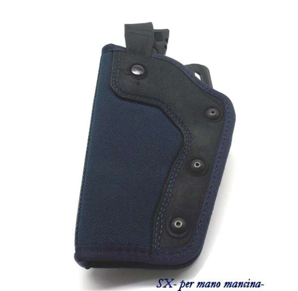 Fondina Radar cordura blu per 92 98 Beretta - SX - immagine 3