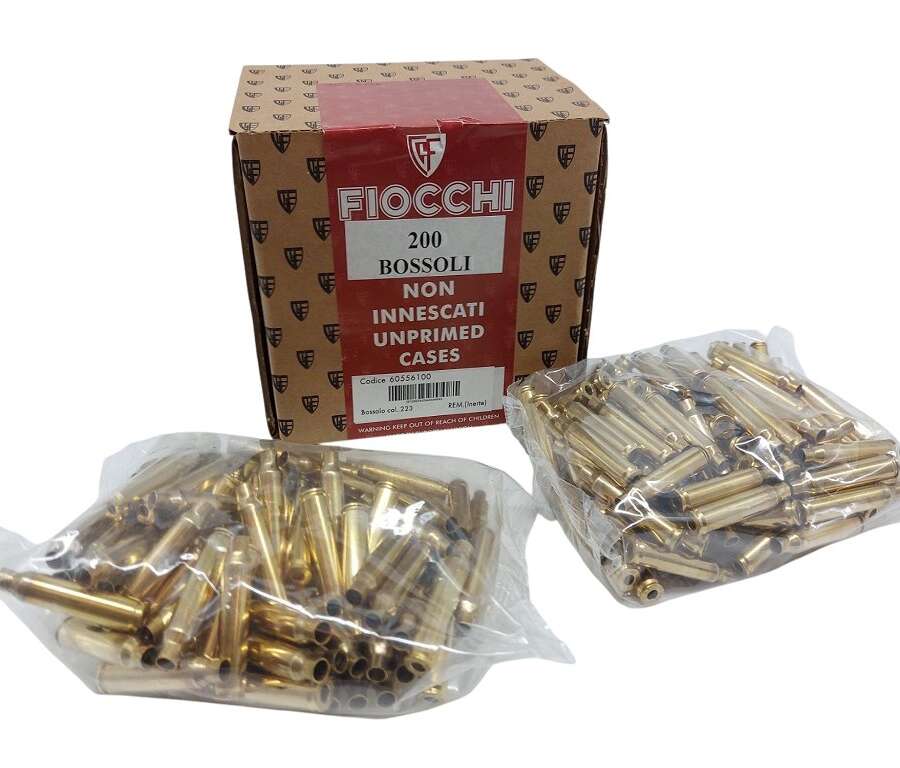 Bossolo Fiocchi calibro 223 non innescato 60556100