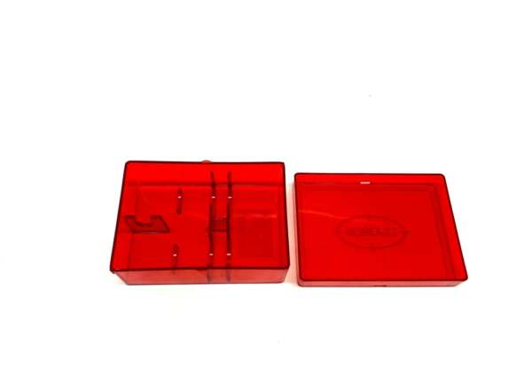 Lee scatola vuota per 2 dies 90078 flat 2 die box red - immagine 2